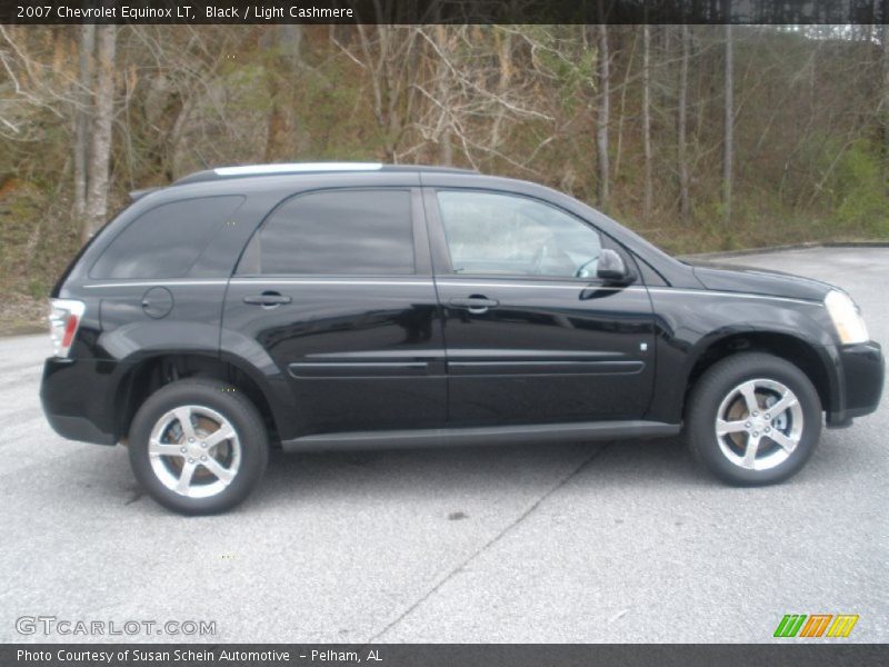 Black / Light Cashmere 2007 Chevrolet Equinox LT