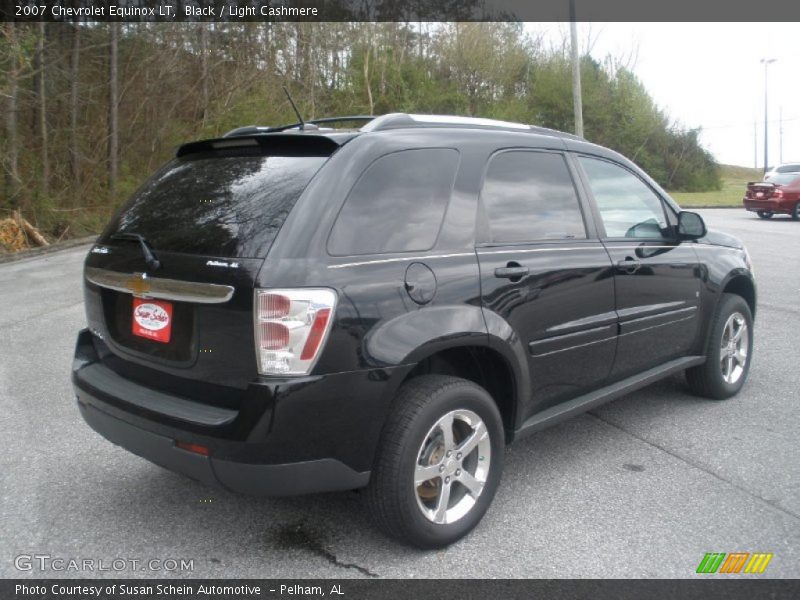 Black / Light Cashmere 2007 Chevrolet Equinox LT
