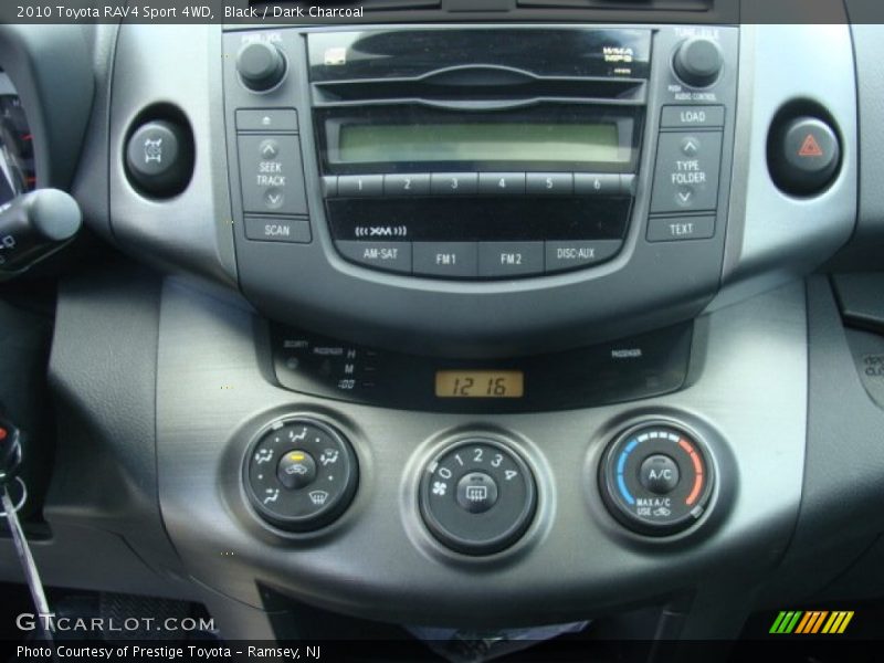 Black / Dark Charcoal 2010 Toyota RAV4 Sport 4WD