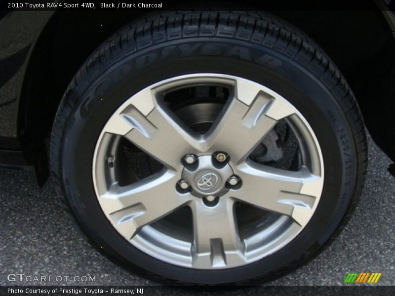 Black / Dark Charcoal 2010 Toyota RAV4 Sport 4WD