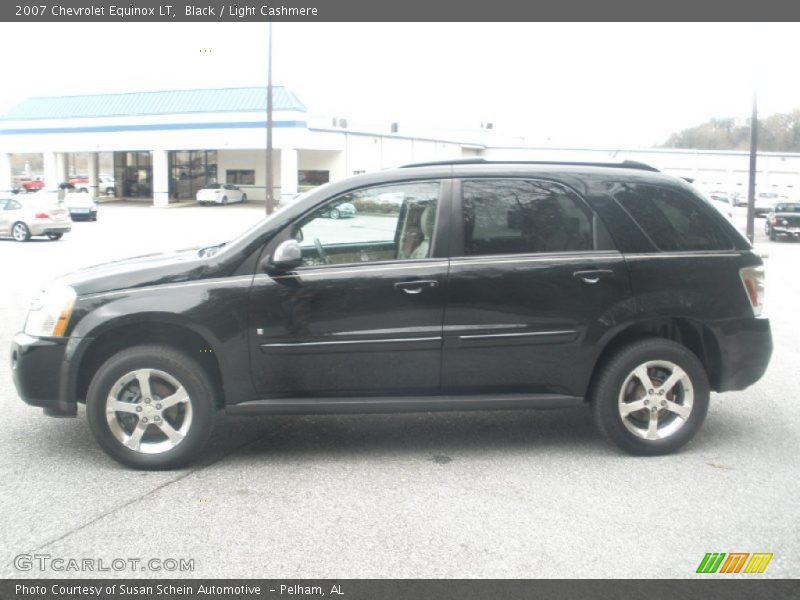 Black / Light Cashmere 2007 Chevrolet Equinox LT