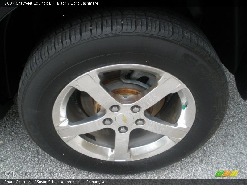 Black / Light Cashmere 2007 Chevrolet Equinox LT