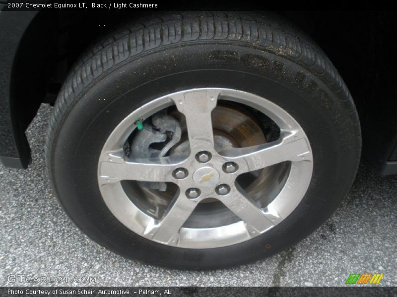 Black / Light Cashmere 2007 Chevrolet Equinox LT