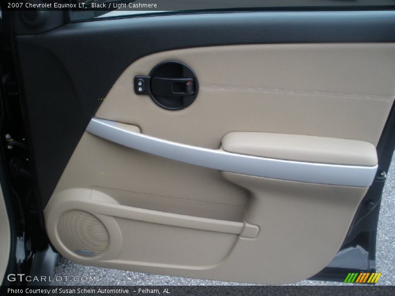Black / Light Cashmere 2007 Chevrolet Equinox LT