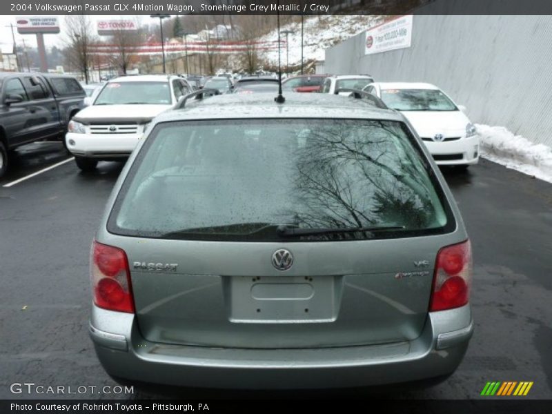 Stonehenge Grey Metallic / Grey 2004 Volkswagen Passat GLX 4Motion Wagon
