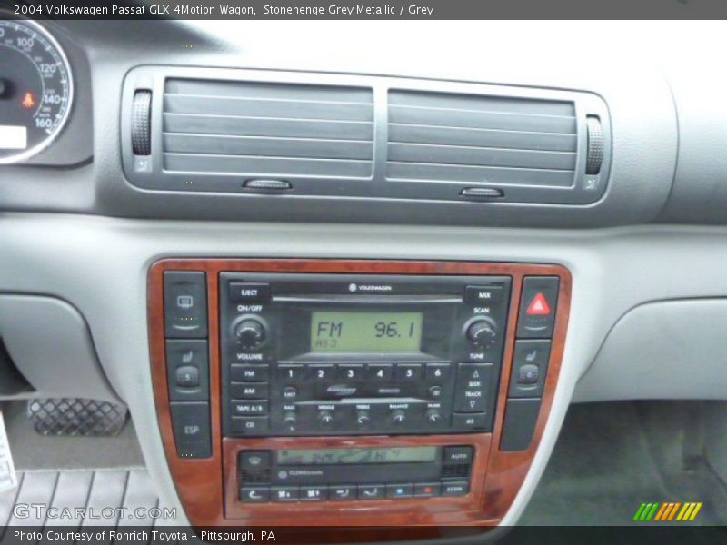 Stonehenge Grey Metallic / Grey 2004 Volkswagen Passat GLX 4Motion Wagon