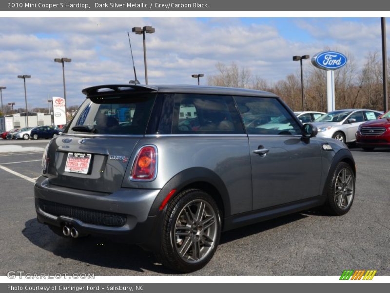 Dark Silver Metallic / Grey/Carbon Black 2010 Mini Cooper S Hardtop