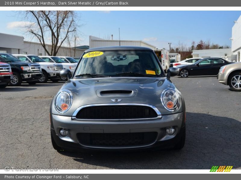 Dark Silver Metallic / Grey/Carbon Black 2010 Mini Cooper S Hardtop