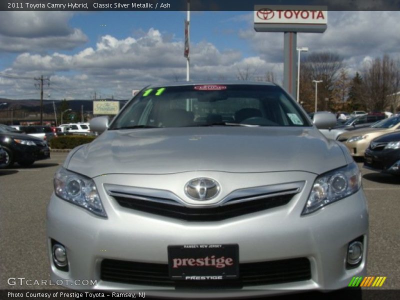 Classic Silver Metallic / Ash 2011 Toyota Camry Hybrid