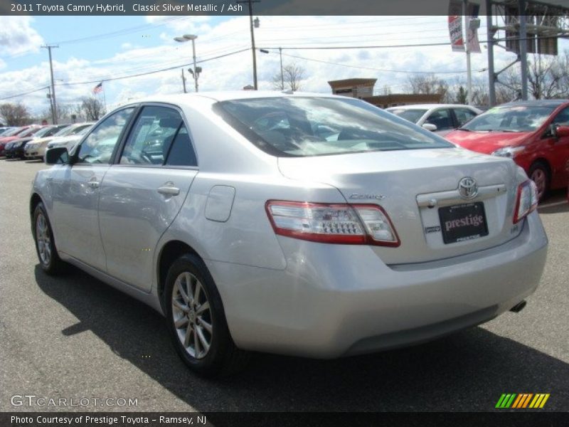 Classic Silver Metallic / Ash 2011 Toyota Camry Hybrid