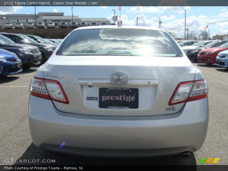 Classic Silver Metallic / Ash 2011 Toyota Camry Hybrid