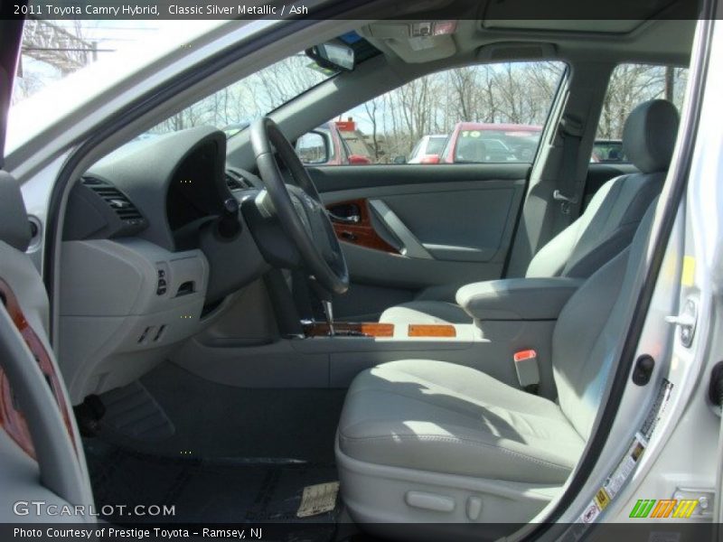 Classic Silver Metallic / Ash 2011 Toyota Camry Hybrid