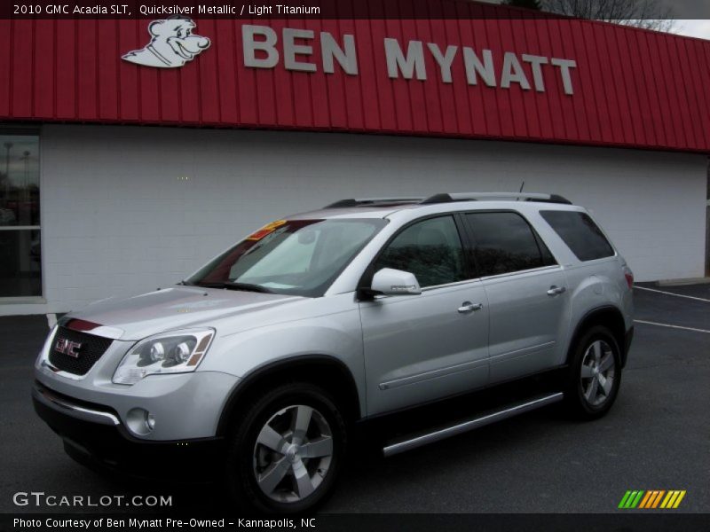 Quicksilver Metallic / Light Titanium 2010 GMC Acadia SLT