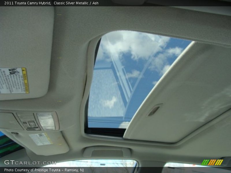 Classic Silver Metallic / Ash 2011 Toyota Camry Hybrid