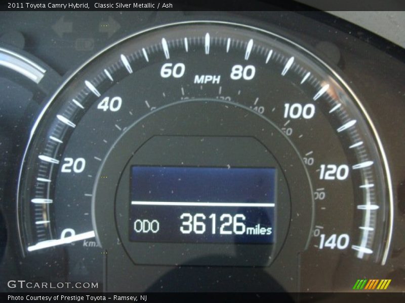 Classic Silver Metallic / Ash 2011 Toyota Camry Hybrid