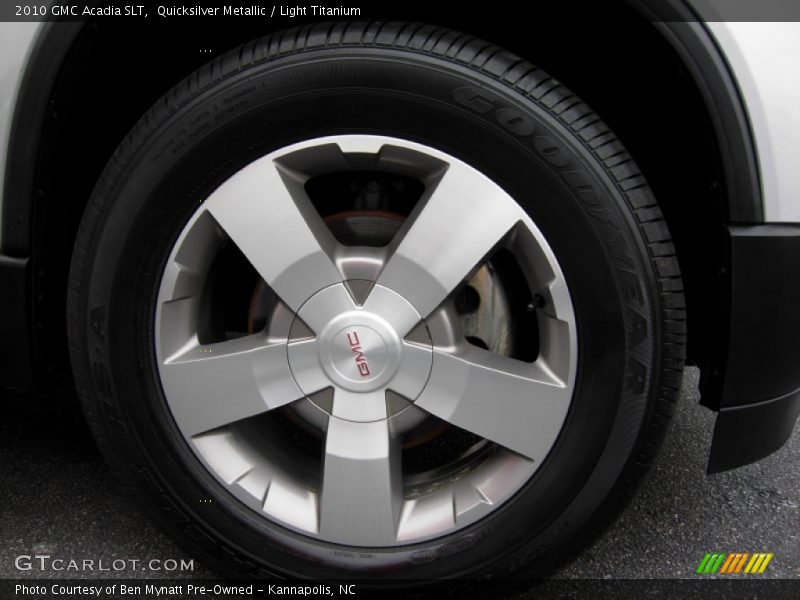 Quicksilver Metallic / Light Titanium 2010 GMC Acadia SLT