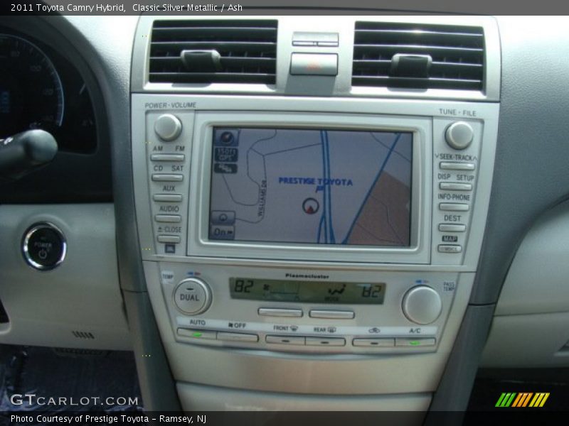Classic Silver Metallic / Ash 2011 Toyota Camry Hybrid