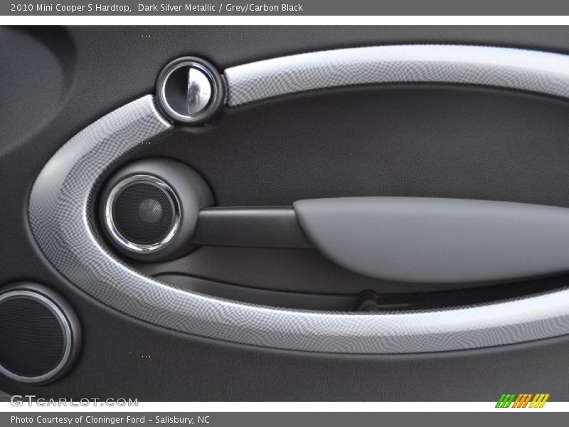 Dark Silver Metallic / Grey/Carbon Black 2010 Mini Cooper S Hardtop