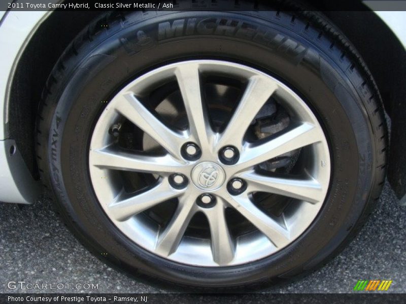 Classic Silver Metallic / Ash 2011 Toyota Camry Hybrid
