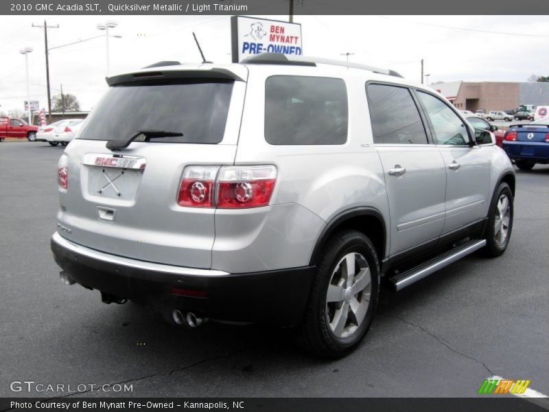 Quicksilver Metallic / Light Titanium 2010 GMC Acadia SLT