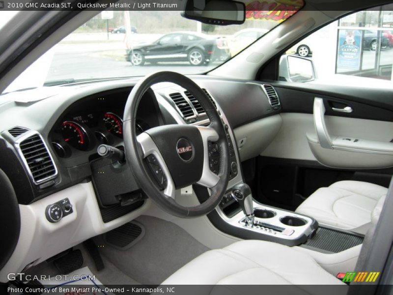 Quicksilver Metallic / Light Titanium 2010 GMC Acadia SLT