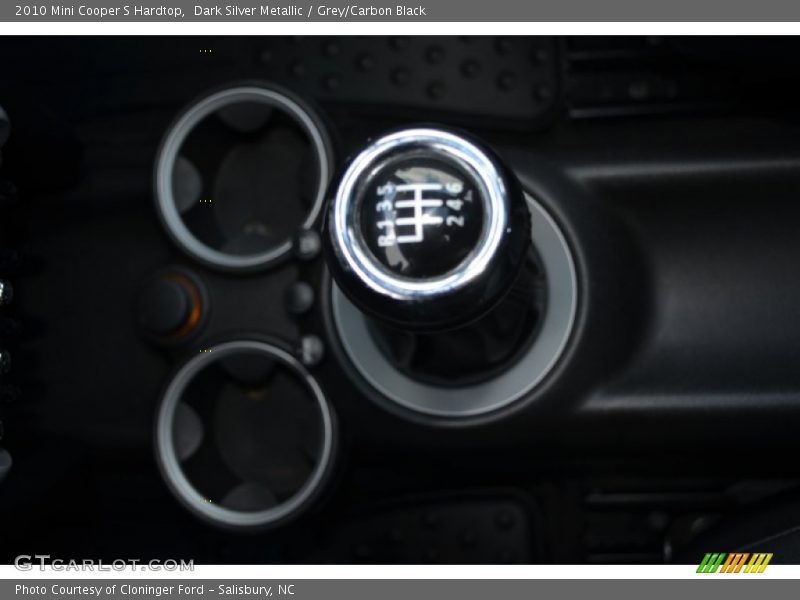 Dark Silver Metallic / Grey/Carbon Black 2010 Mini Cooper S Hardtop