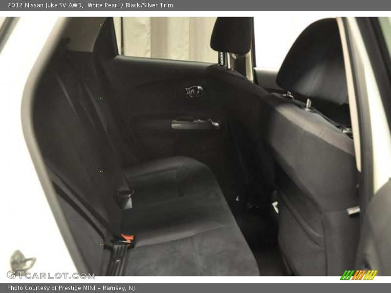White Pearl / Black/Silver Trim 2012 Nissan Juke SV AWD