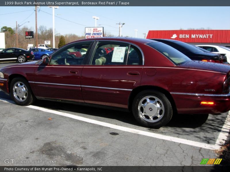 Bordeaux Red Pearl / Taupe 1999 Buick Park Avenue Ultra Supercharged