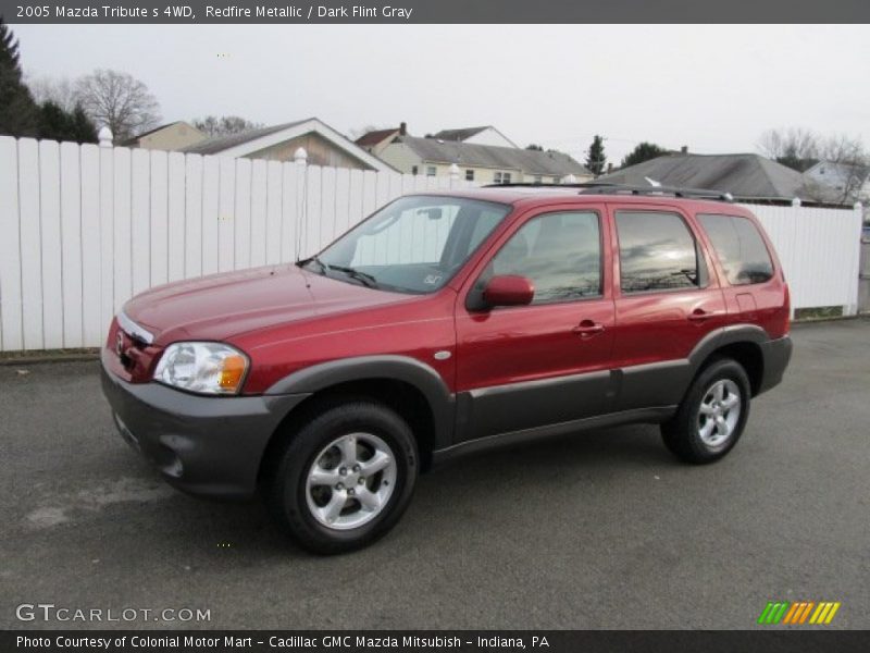 Redfire Metallic / Dark Flint Gray 2005 Mazda Tribute s 4WD