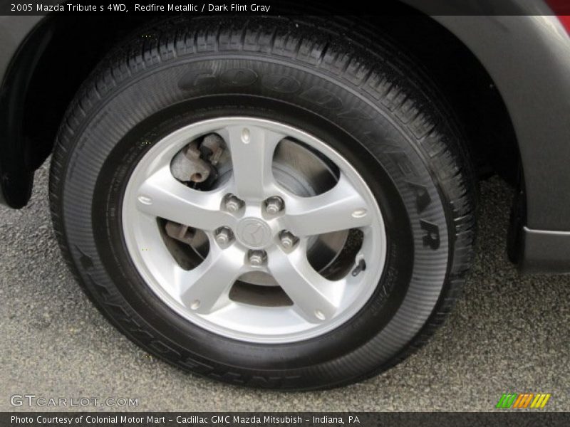 Redfire Metallic / Dark Flint Gray 2005 Mazda Tribute s 4WD