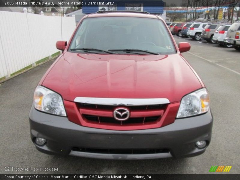 Redfire Metallic / Dark Flint Gray 2005 Mazda Tribute s 4WD