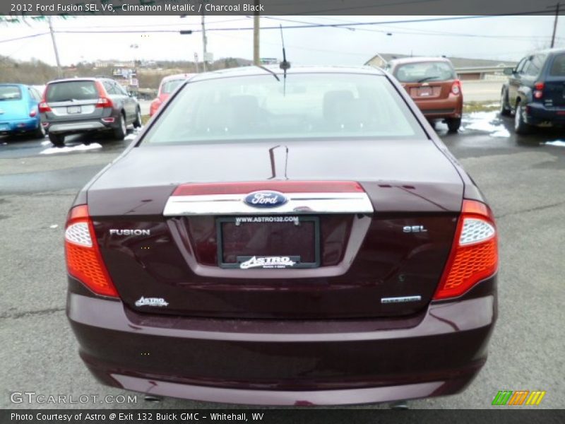 Cinnamon Metallic / Charcoal Black 2012 Ford Fusion SEL V6