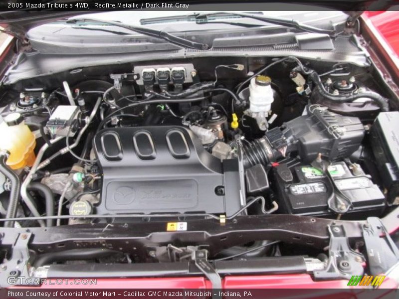 Redfire Metallic / Dark Flint Gray 2005 Mazda Tribute s 4WD