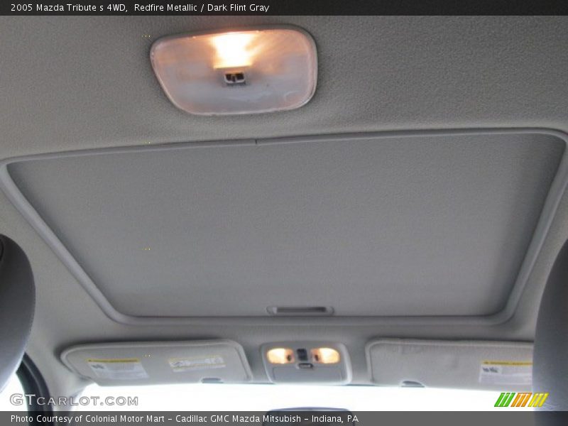 Redfire Metallic / Dark Flint Gray 2005 Mazda Tribute s 4WD