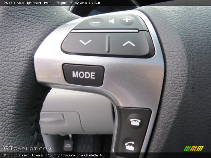 Magnetic Gray Metallic / Ash 2013 Toyota Highlander Limited