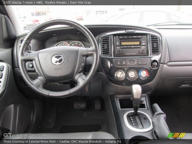 Redfire Metallic / Dark Flint Gray 2005 Mazda Tribute s 4WD