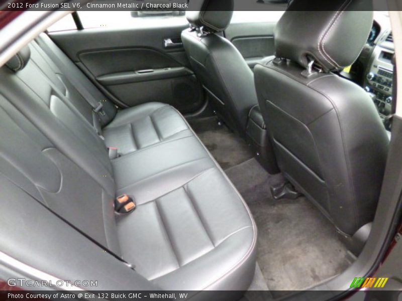 Rear Seat of 2012 Fusion SEL V6
