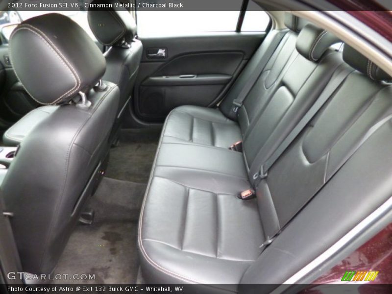 Rear Seat of 2012 Fusion SEL V6