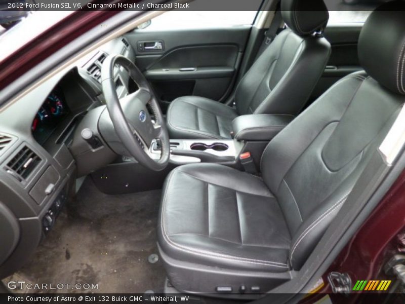 Front Seat of 2012 Fusion SEL V6