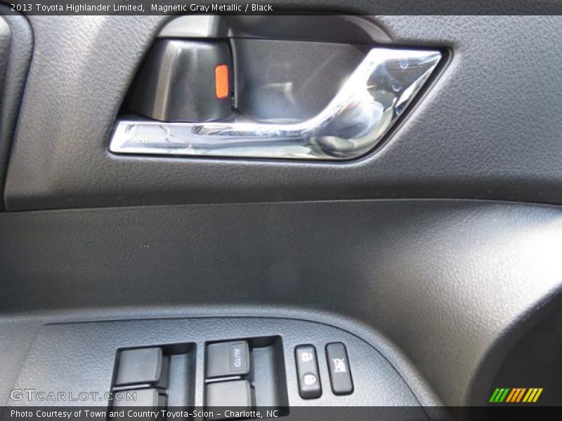 Magnetic Gray Metallic / Black 2013 Toyota Highlander Limited