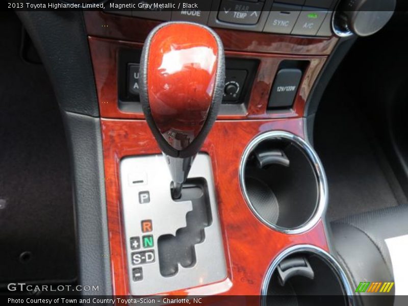 Magnetic Gray Metallic / Black 2013 Toyota Highlander Limited