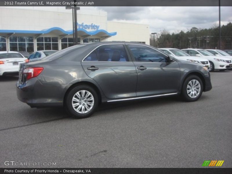 Magnetic Gray Metallic / Ash 2012 Toyota Camry LE