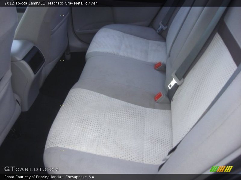 Magnetic Gray Metallic / Ash 2012 Toyota Camry LE