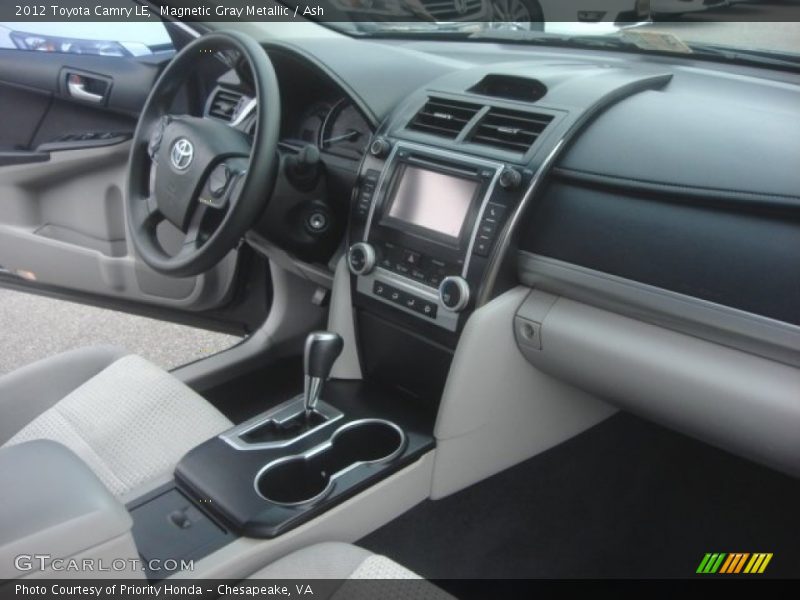 Magnetic Gray Metallic / Ash 2012 Toyota Camry LE
