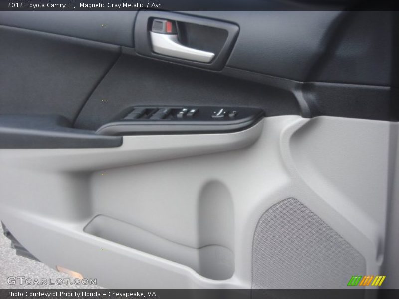 Magnetic Gray Metallic / Ash 2012 Toyota Camry LE