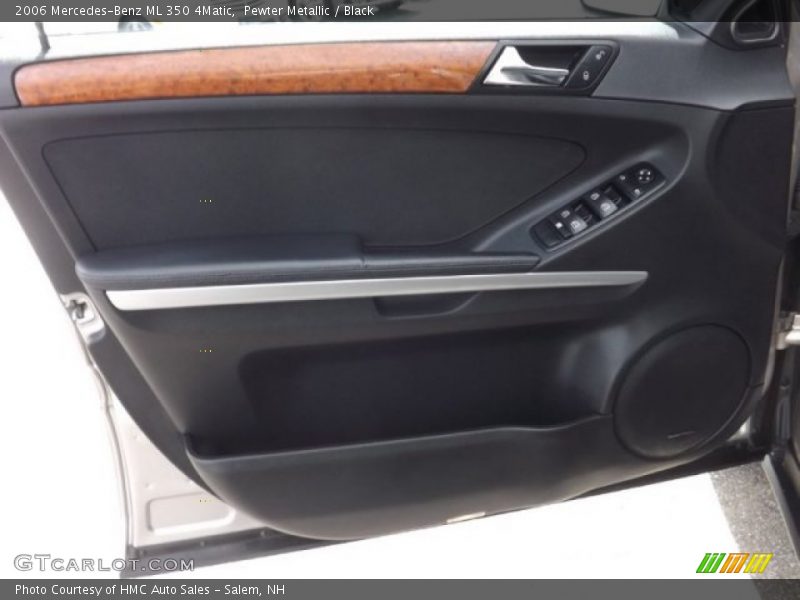 Pewter Metallic / Black 2006 Mercedes-Benz ML 350 4Matic