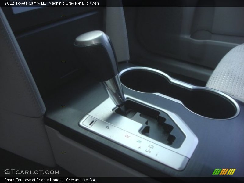Magnetic Gray Metallic / Ash 2012 Toyota Camry LE
