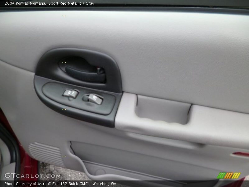 Sport Red Metallic / Gray 2004 Pontiac Montana
