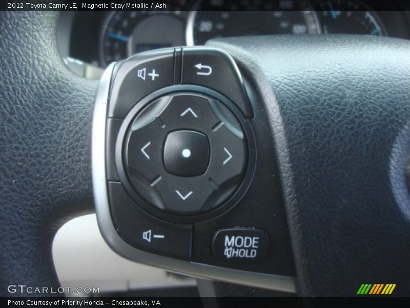 Magnetic Gray Metallic / Ash 2012 Toyota Camry LE