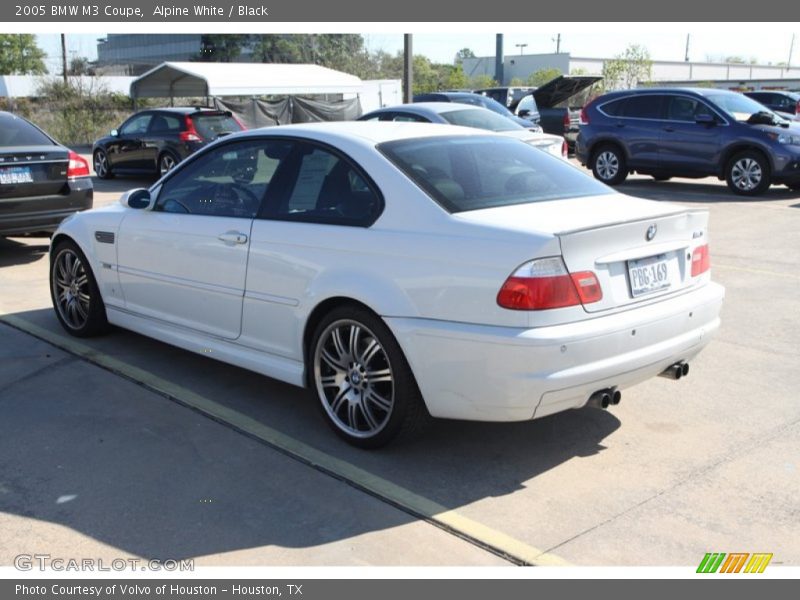 Alpine White / Black 2005 BMW M3 Coupe